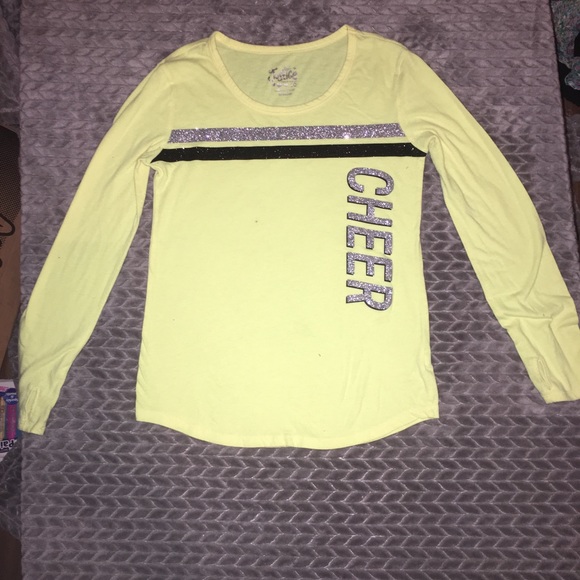 Justice Cheer Long Sleeve Tee Shirt - Picture 5 of 7